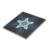 暗い水セラミックタイルの明るい星のポップ タイル (側面)