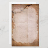 暗い水汚れ文房具 便箋 (正面/裏面)