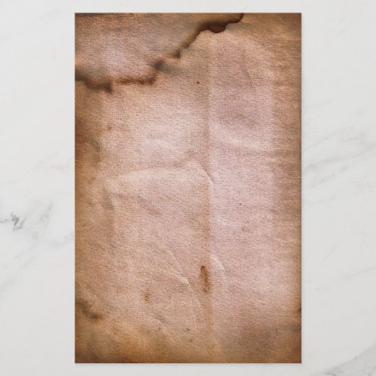 暗い水汚れ文房具 便箋 (正面)