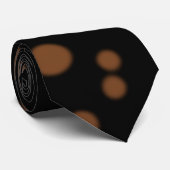 暗い水玉模様 ネクタイ (ロール)