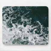 暗い海波 マウスパッド (正面)
