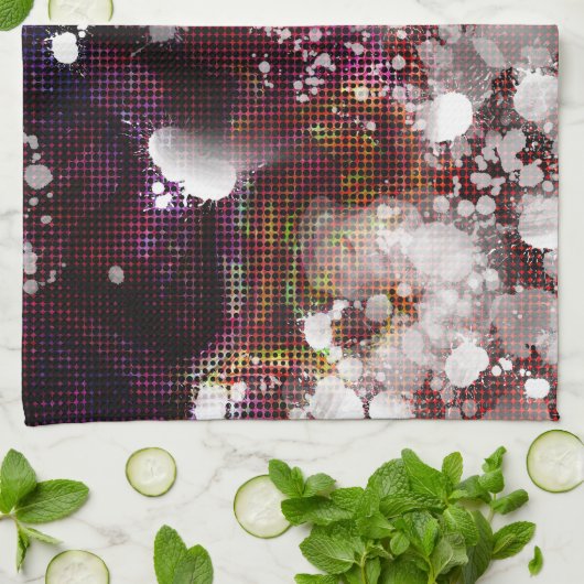 暗い準備 キッチンタオル (折り畳み)