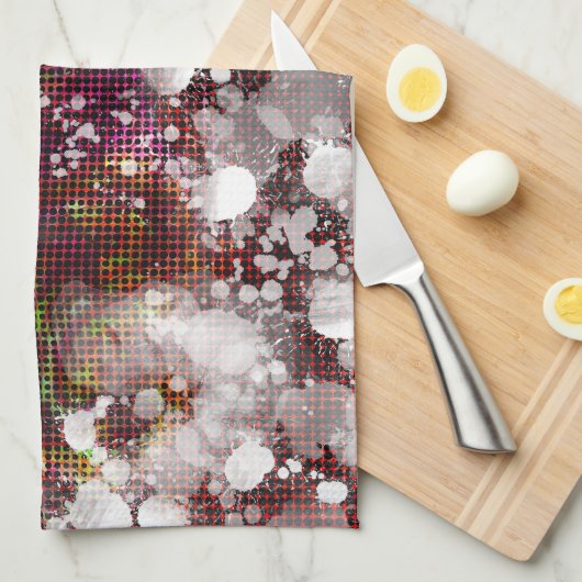 暗い準備 キッチンタオル (四つ折り)