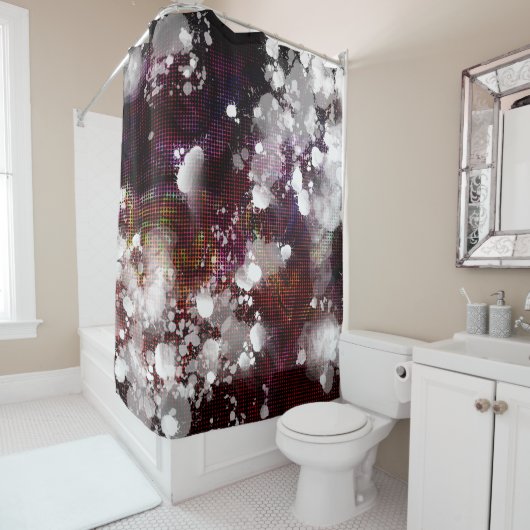 暗い準備 シャワーカーテン (インサイチュ)