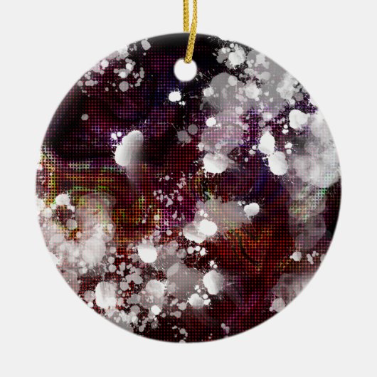 暗い準備 セラミックオーナメント (正面)