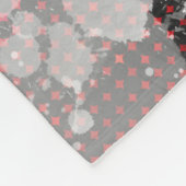 暗い準備 フリースブランケット (角)