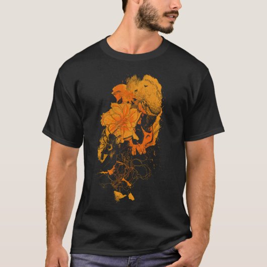暗い火の受粉 Tシャツ (正面)