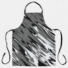 暗い無絵を描線をスプレー エプロン