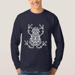暗い無線カエル Tシャツ