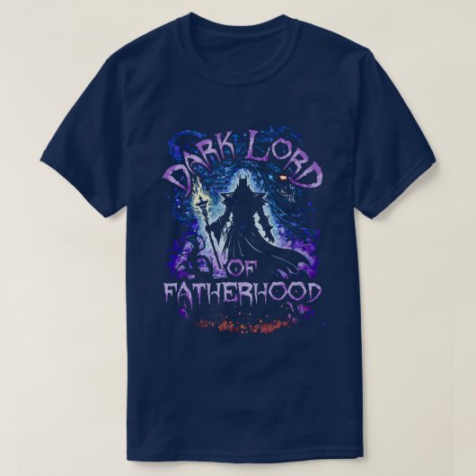 暗い父母親主 Tシャツ (デザイン正面)