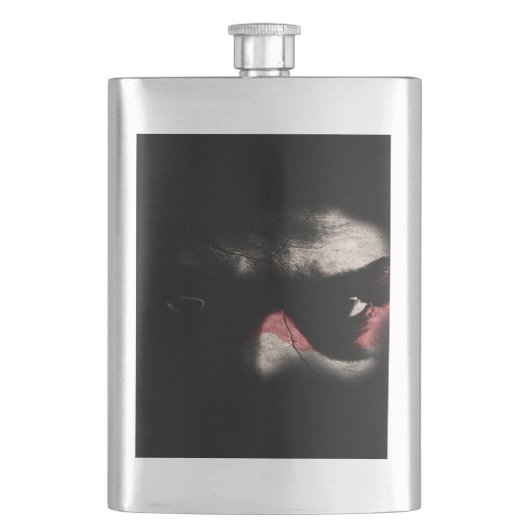 暗い目 フラスク (正面)