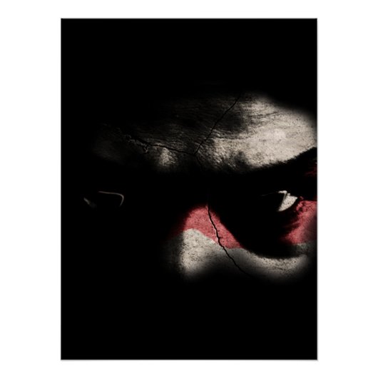 暗い目 ポスター (正面)