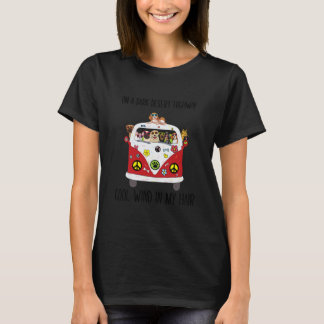暗い砂漠のハイウェイ感じで Tシャツ