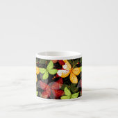 暗い秋パターン エスプレッソカップ (正面)