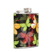 暗い秋パターン フラスク (右)