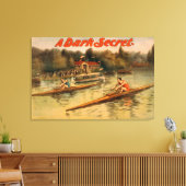 暗い秘密劇場用ポスター キャンバスプリント (インサイチュ (リビング))