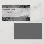 暗い空のツリーブランチ 名刺 (正面/裏面)