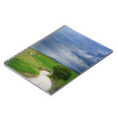 暗い空の下の曲がりくねった道 ノートブック (左側)