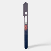 暗い空の下の雪をかぶった山 Case-Mate iPhoneケース (裏面 / 左)