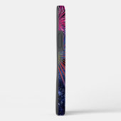 暗い空の背景に花火デザイン Case-Mate iPhoneケース (裏面 / 右)