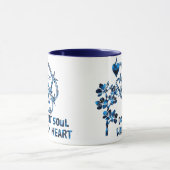 暗い精神のスカル マグカップ (中央)