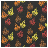 暗い紅葉の生地 ファブリック (クローズアップ)