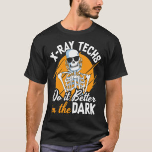 暗い素晴らしいテックRadiでX線テックの方が良い Tシャツ