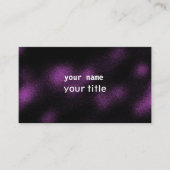 暗い紫色の背景 名刺 (正面)