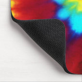 暗い絞り染めのデザイン マウスパッド (コーナー)