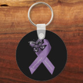 暗い線維筋痛キーチェーン キーホルダー (正面)