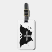 暗い美しい ラゲッジタグ (正面縦)