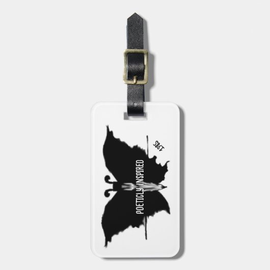 暗い美しい ラゲッジタグ (正面縦)