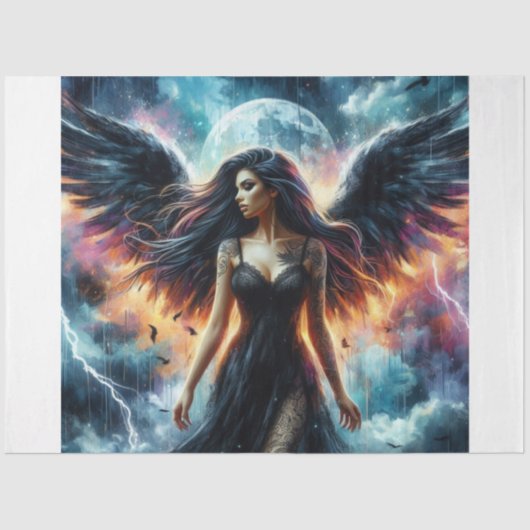 暗い美しい 薄葉紙 (正面)