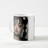 暗い美学 コーヒーマグカップ (正面左)