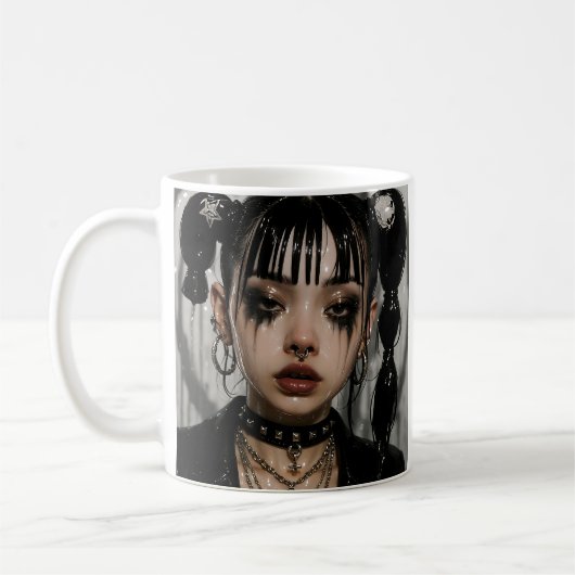 暗い美学 コーヒーマグカップ (左)