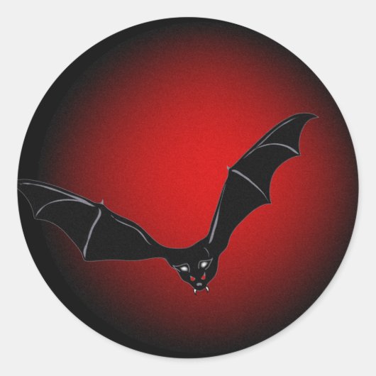 暗い考え ラウンドシール (正面)