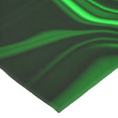 暗い背景にニックネームを付けた曲線と折り曲げ緑 テーブルクロス (アングル)