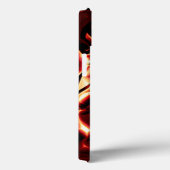 暗い背景に彫られた焚き火 Case-Mate iPhoneケース (裏面 / 右)