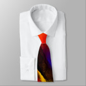 暗い背景に美しい抽象芸術アート ネクタイ (タイ)