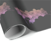 暗い背景に蘭イパネマの影 ラッピングペーパー (ロールコーナー)