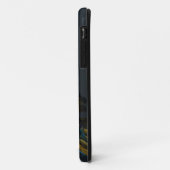 暗い背景のカラフルで飛んでいるなAra Case-Mate iPhoneケース (裏面/左)