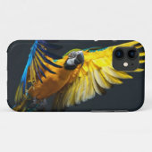 暗い背景のカラフルで飛んでいるなAra Case-Mate iPhoneケース (裏面(横))
