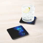 暗い背景のモルフォ・バタフライ コースター (右側)