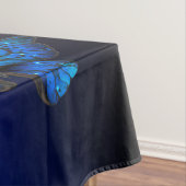 暗い背景のモルフォ・バタフライ テーブルクロス (インサイチュ)