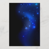 暗い背景のモルフォ・バタフライ メニュー (裏面)