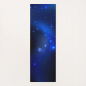 暗い背景のモルフォ・バタフライ ヨガマット (裏面)