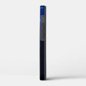 暗い背景のモルフォ・バタフライ Case-Mate iPhoneケース (裏面 / 左)