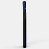 暗い背景のモルフォ・バタフライ Case-Mate iPhoneケース (裏面/右)