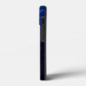 暗い背景のモルフォ・バタフライ Case-Mate iPhoneケース (裏面 / 左)