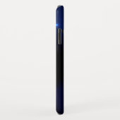 暗い背景のモルフォ・バタフライ Case-Mate iPhoneケース (裏面/右)